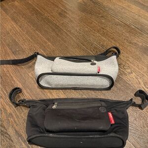 Skip Hop Gray & Black stroller organizer